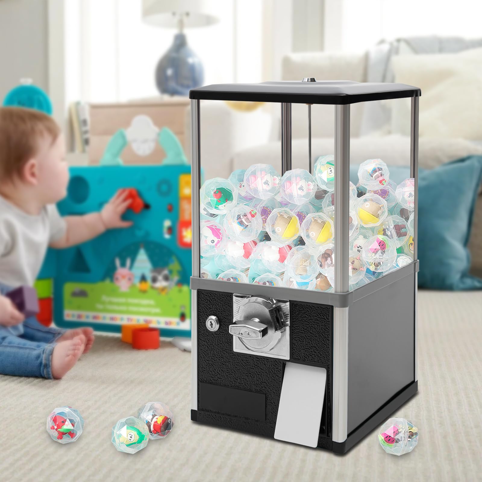 Commercial Candy Gumball Vending Machine - 20.87