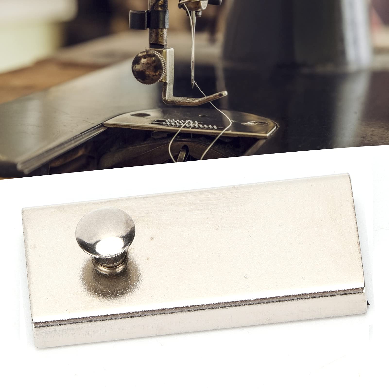 Magnetic Seam Guide for Sewing - Heavy Duty & Durable Magnetic Sewing Guide Gauge for Quilting, Dressmaking & DIY Projects | Perfect for Home & Factory Use
