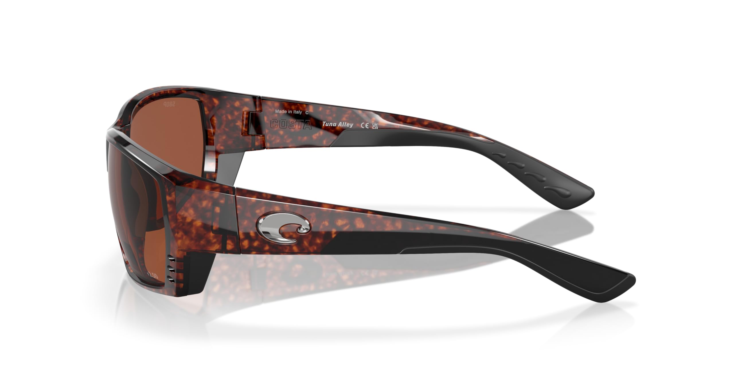 Costa Del Mar Men's Tuna Alley Readers Rectangular Polarized Sunglasses for Fishing, Driving & Outdoor Activities