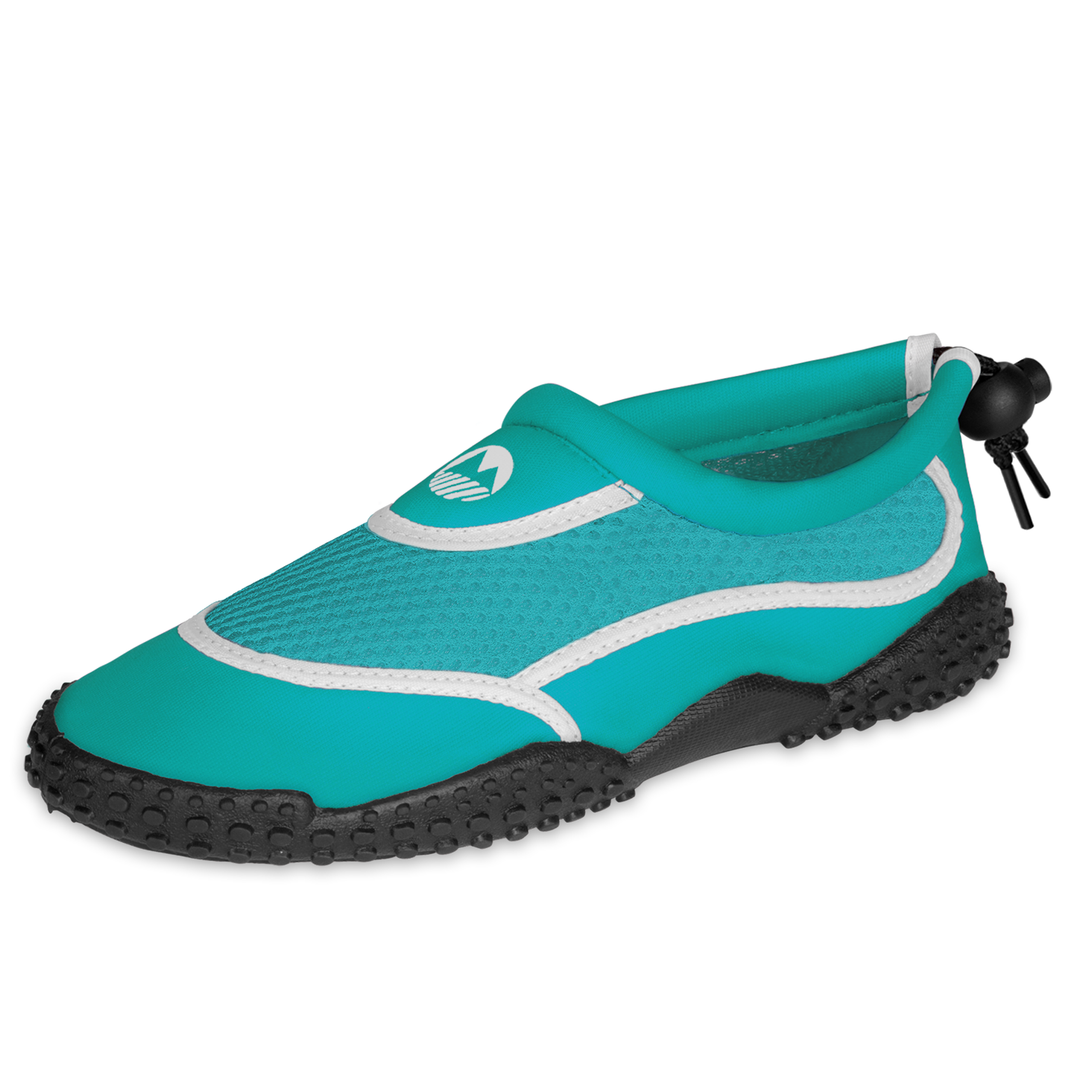 Teal/White