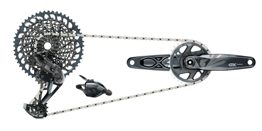 SRAM GX Eagle 12-Speed Groupset - High-Performance Mountain Bike Drivetrain for Trail & Enduro Riding