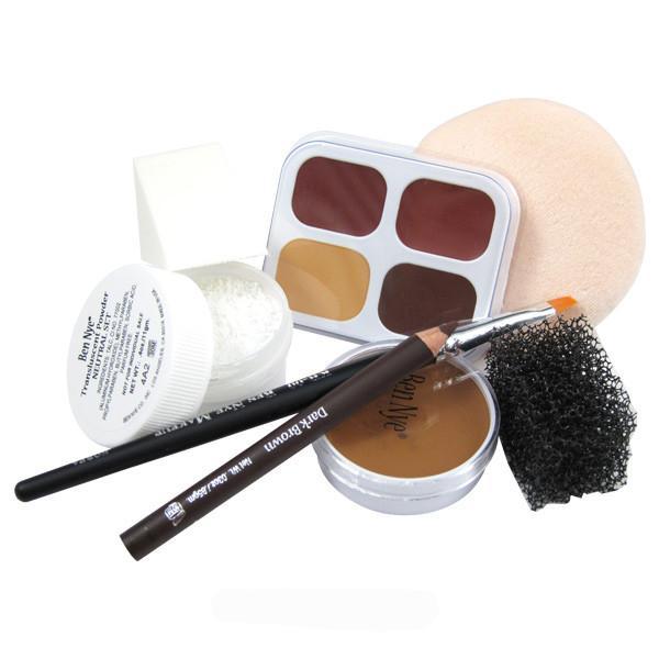 Ben Nye Professional Makeup Creme Kit - High-Quality Theatrical & Special FX Makeup for Halloween, Cosplay & Film - Perfect for Actors, Artists & Makeup Enthusiasts