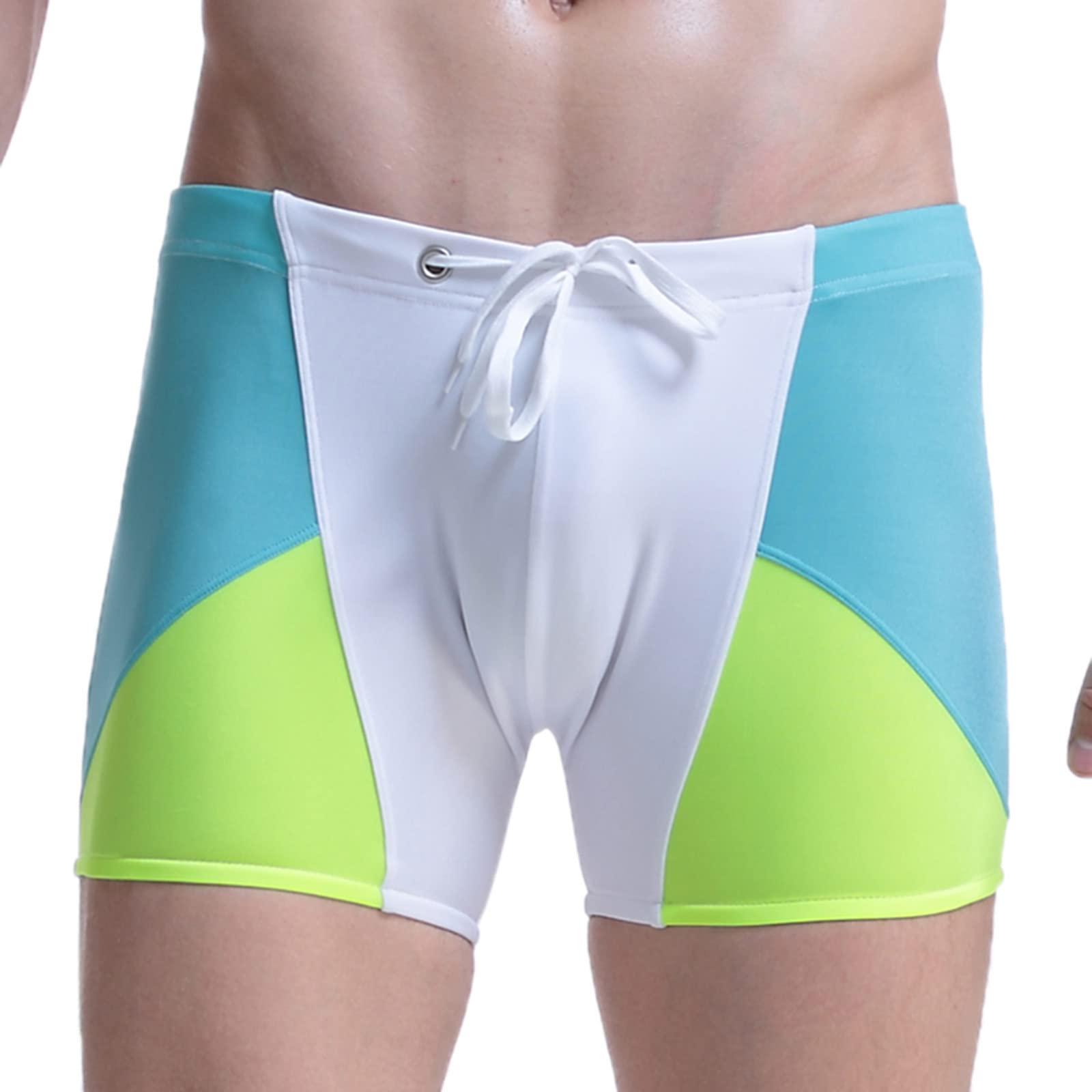 Men's Sexy Lace Swim Briefs - Assorted Colors for Beach & Pool
