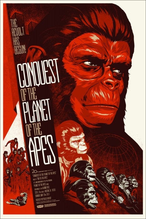 Conquest of the Planet of the Apes DVD - Classic Sci-Fi Movie Collection - Perfect for Movie Nights & Sci-Fi Fans