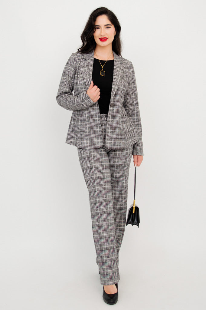 Anders Women's Blazer Jacket - Bella Style, Soft Bamboo Fabric, Comfortable & Stylish for Office, Business Meetings & Casual Outings