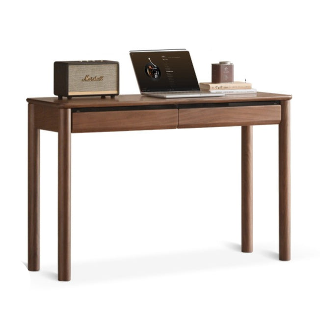 47.2x15.7x29.5 inch / 120x40x75 cm / Rich Dark Walnut Color / desk