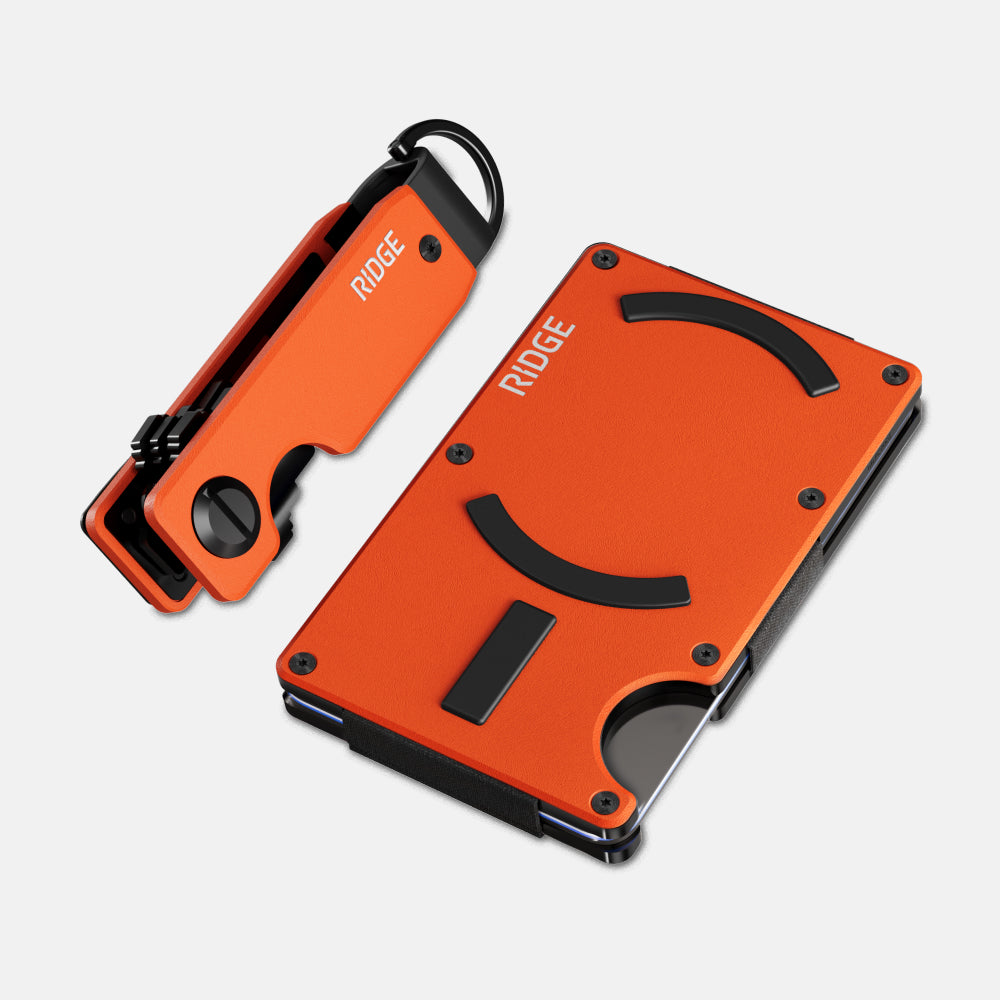 Magsafe Daily Driver Kit - Basecamp Orange for iPhone 12/13/14 Pro Max | Portable Charging Solution for Travel, Work & Outdoor Adventures