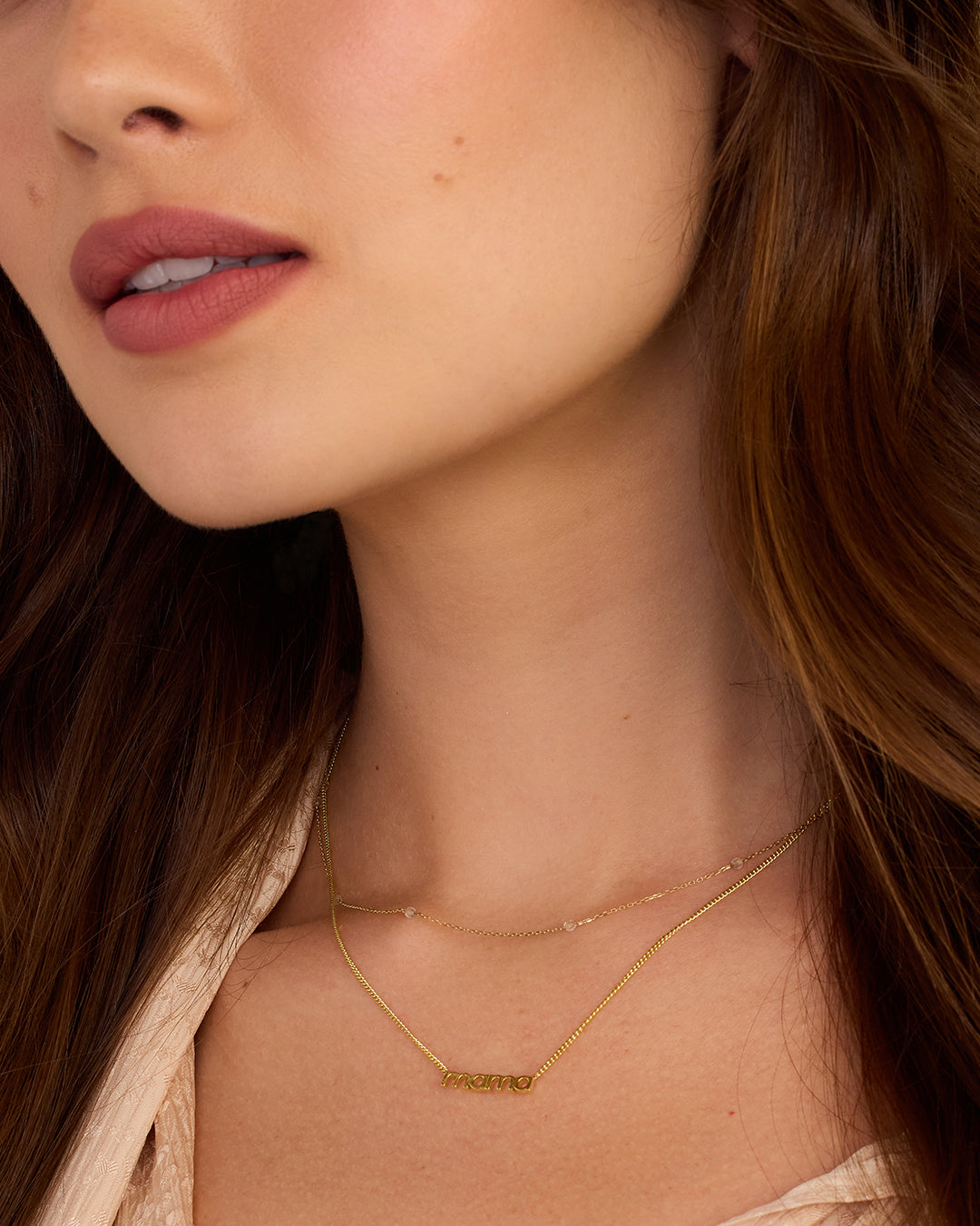 Mama Wilder Necklace - Elegant Handmade Jewelry for Women, Dainty Gold Pendant Necklace for Everyday Wear, Perfect Gift for Mom, Wife, or Girlfriend | Ideal for Casual Outfits, Date Nights & Special Occasions