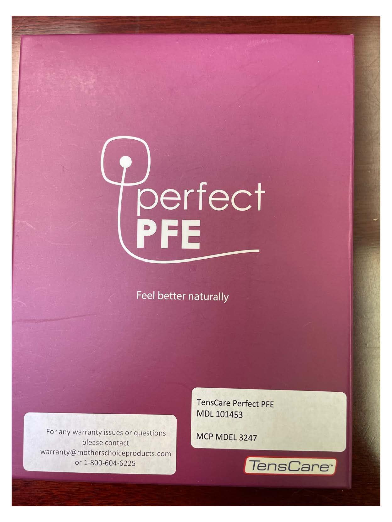 TensCare Perfect PFE Pelvic Floor Exerciser for Women - Bladder Leakage & Incontinence Treatment - Strengthen Pelvic Muscles for Postpartum Recovery & Better Bladder Control - Ideal for Pregnancy, Childbirth & Menopause Support