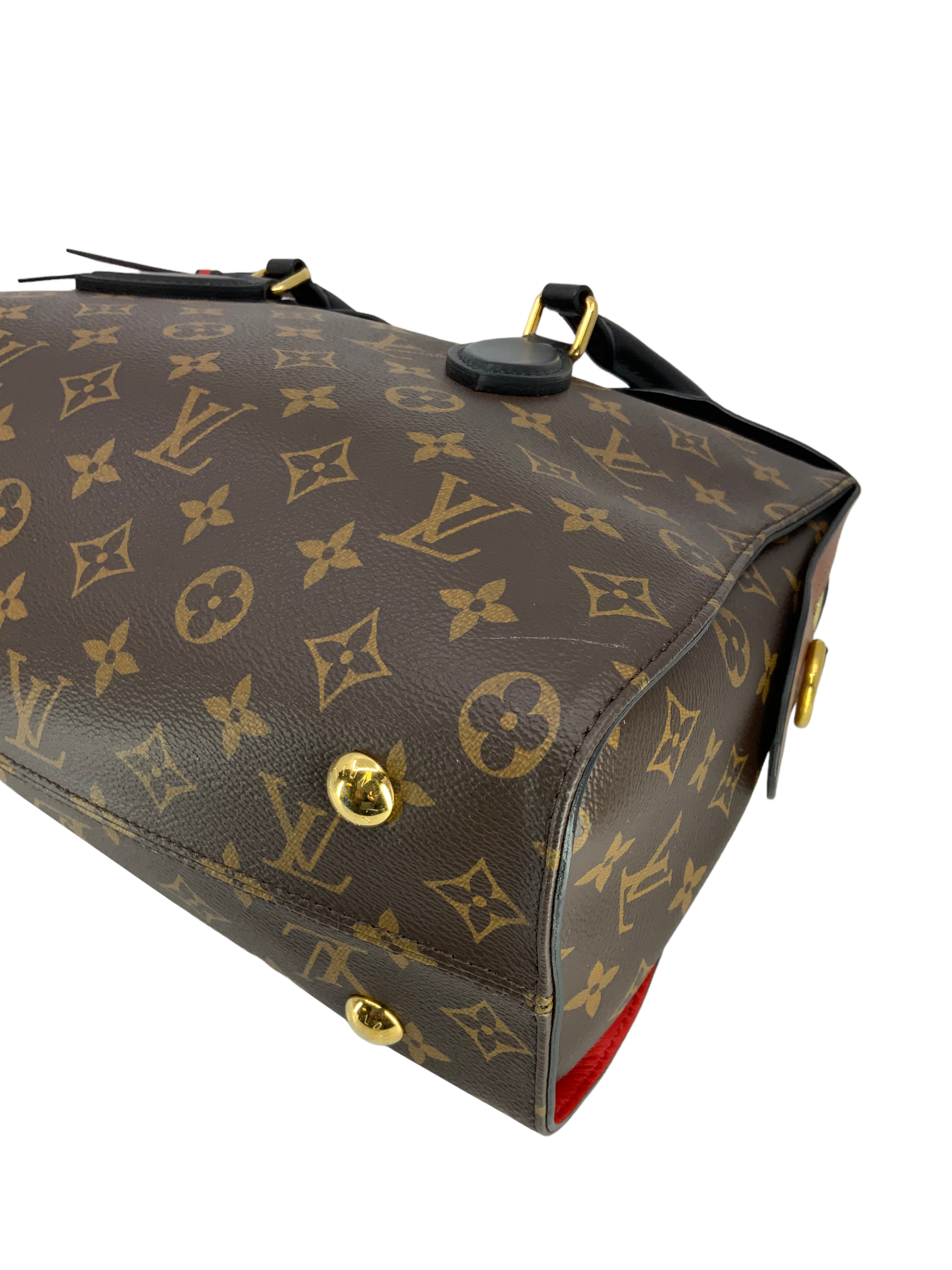 Authentic Louis Vuitton Tuileries MM Monogram Canvas Handbag - Luxury Tote for Women, Perfect for Work, Travel & Everyday Use