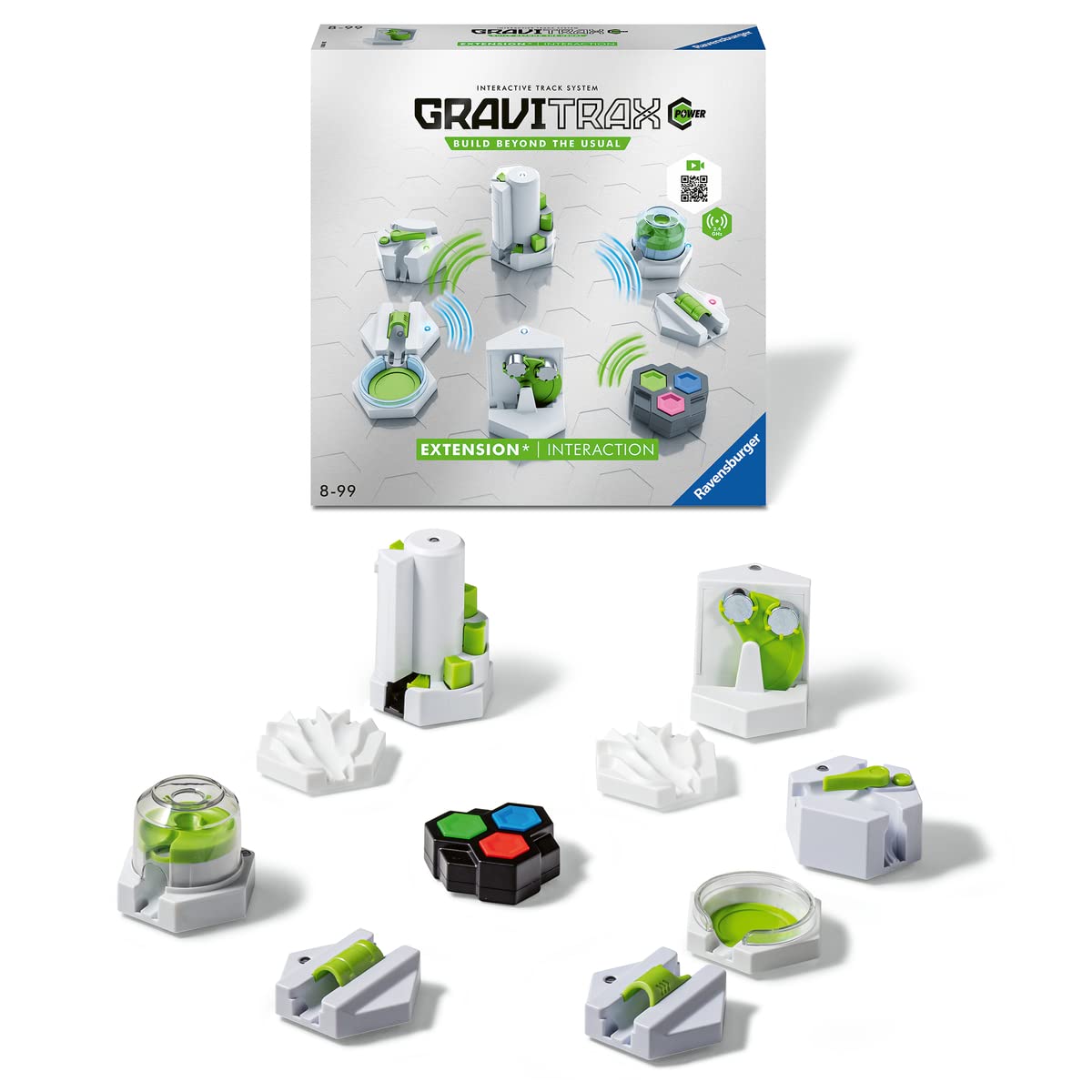 Ravensburger GraviTrax Power Extension STEM Construction Toy - Interactive Marble Run & Maze Track System for Kids Ages 8+ | Educational Building Game for Home & Classroom STEM Learning Activities