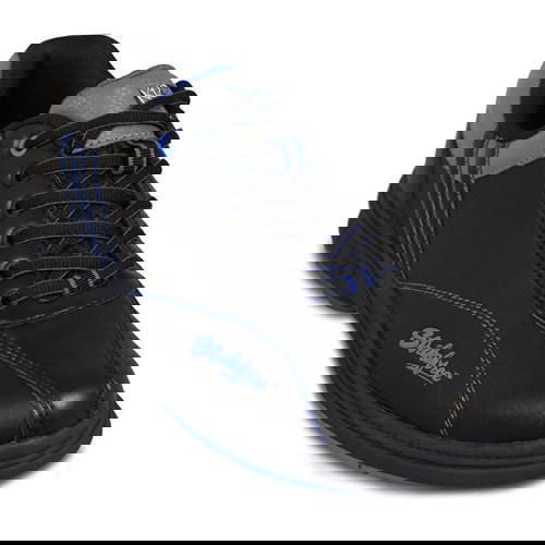 KR Strikeforce Men's Raptor Black Royal Left Hand Bowling Shoes - Premium Performance for League Play & Tournament Bowling