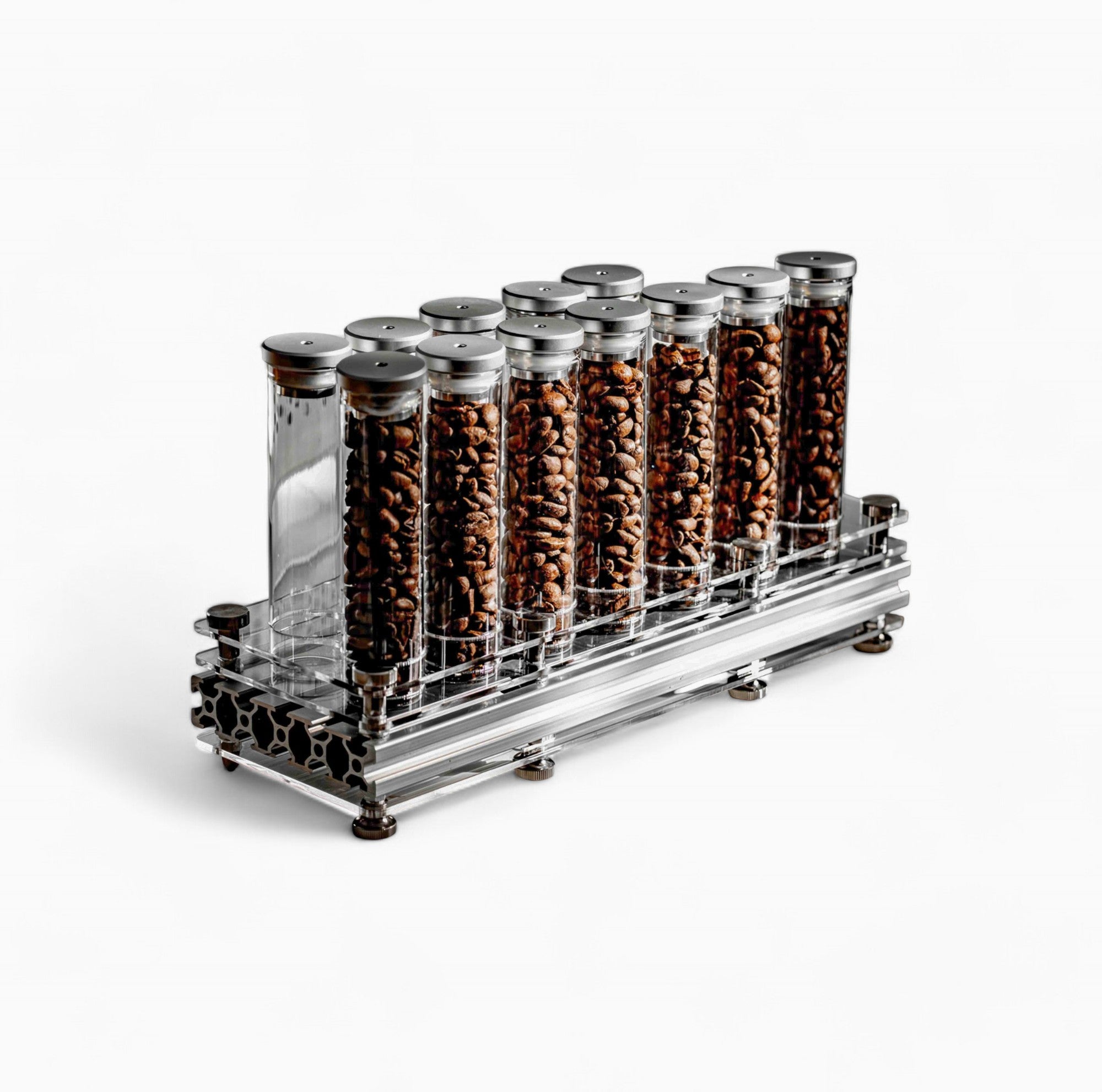 Fresh Coffee Bean Storage Container with Aroma Lock One Way Valve - Ideal for Home, Office & Coffee Shops to Preserve Flavor & Aroma