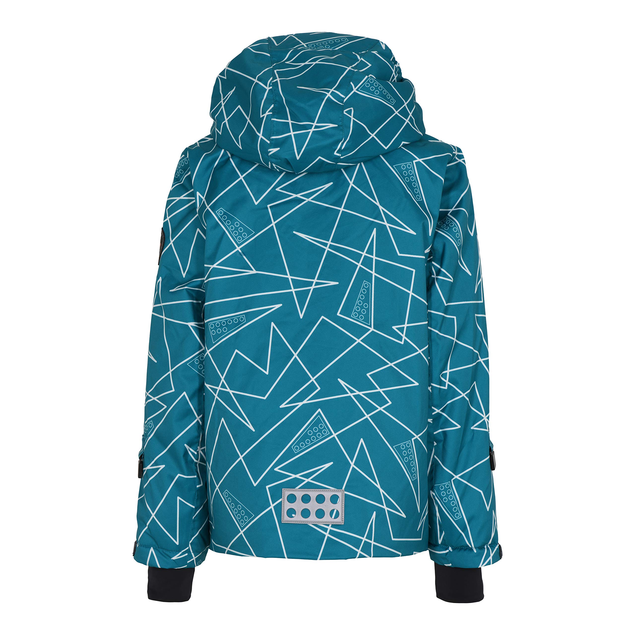 LEGO Kids' Jacket - Waterproof Windbreaker with Hood for Boys & Girls - Lightweight Outdoor Jacket for School, Play & Hiking