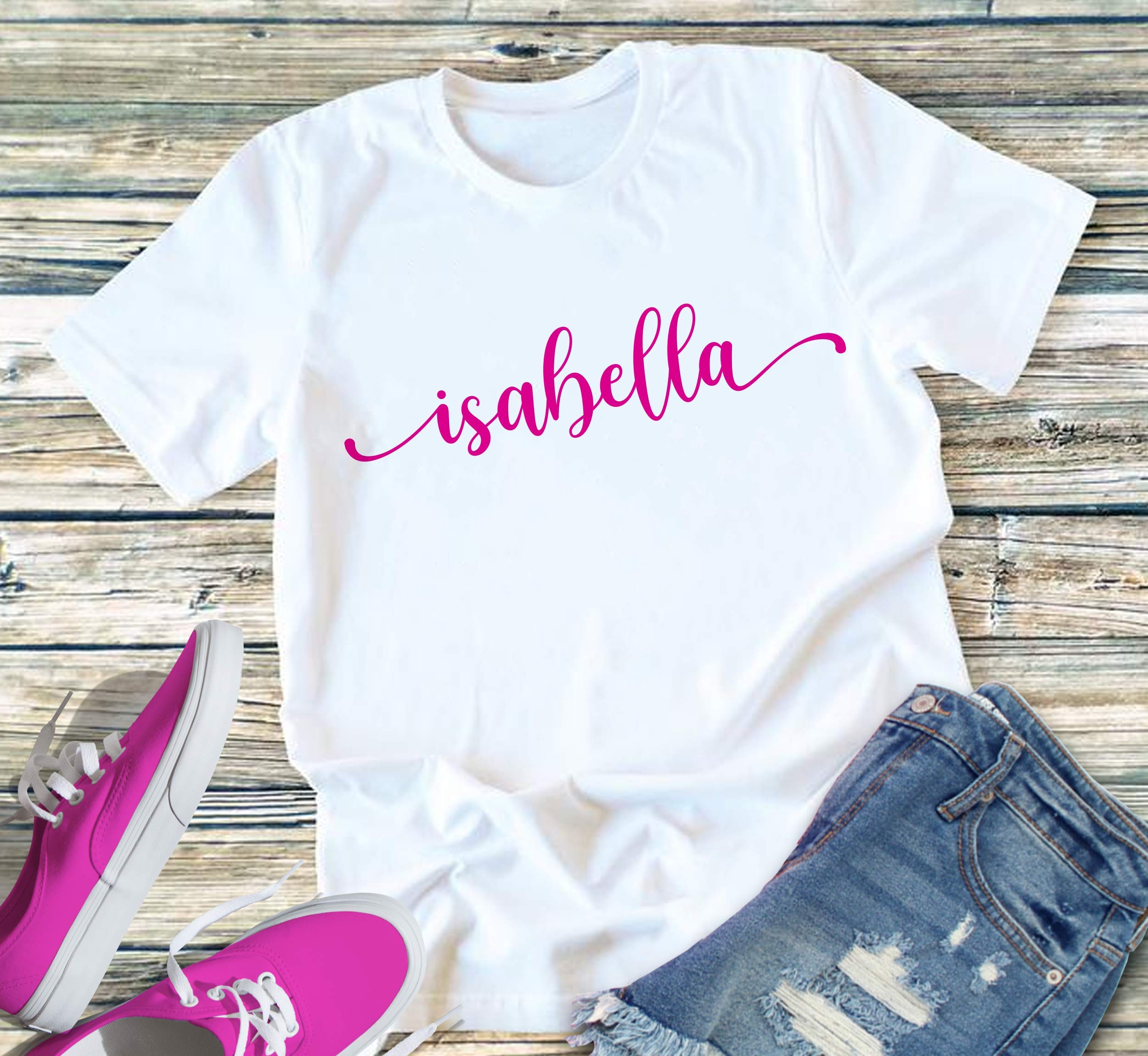 Custom Name Shirt - Personalized Grandma, Aunt, Best Friend & Sister T-Shirt - Perfect for Family Reunions, Birthday Gifts & Special Occasions