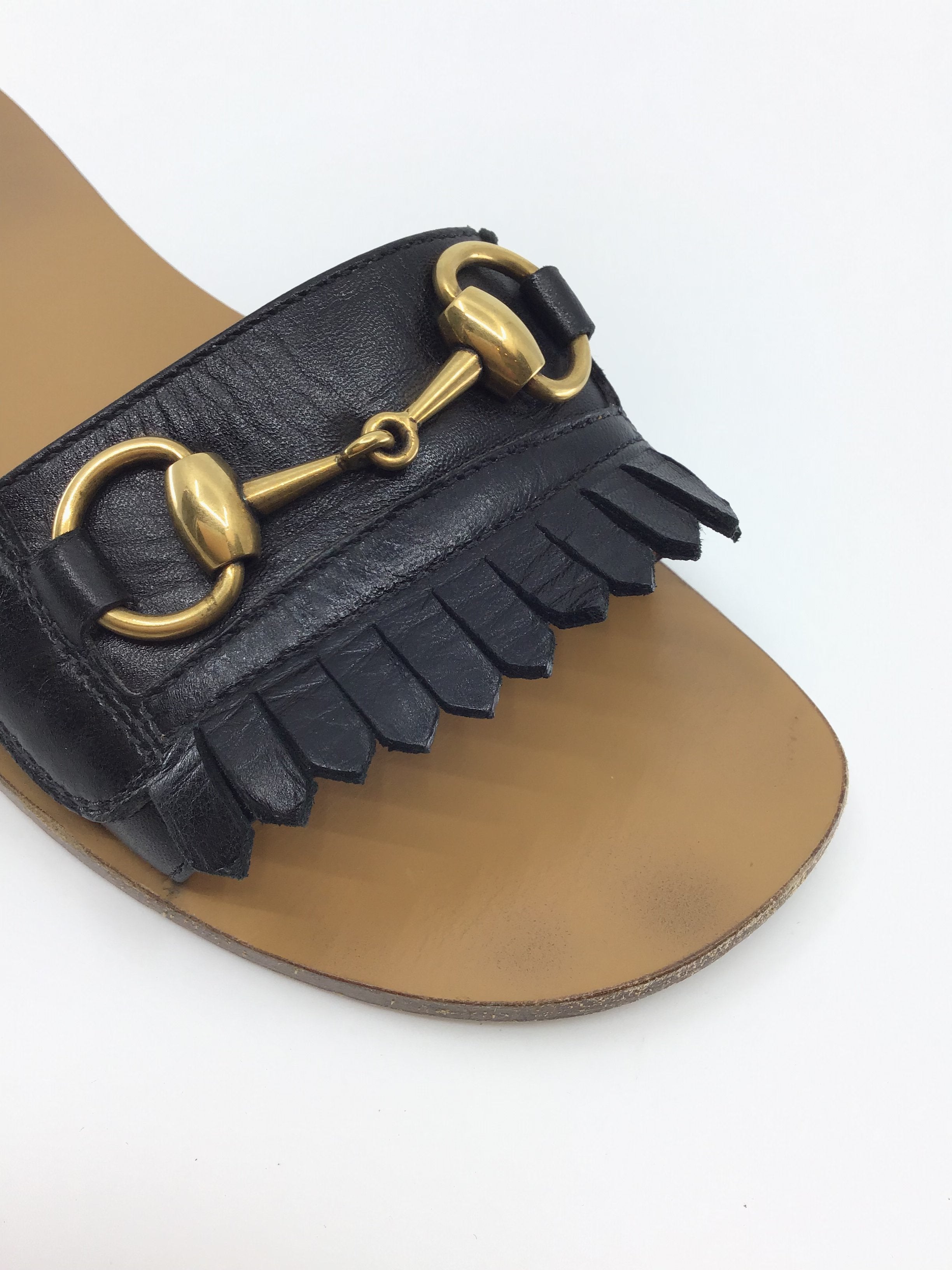 Gucci Black Slide Sandals for Women - Luxury Comfortable Slides with Logo - Perfect for Beach, Pool, and Summer Outfits