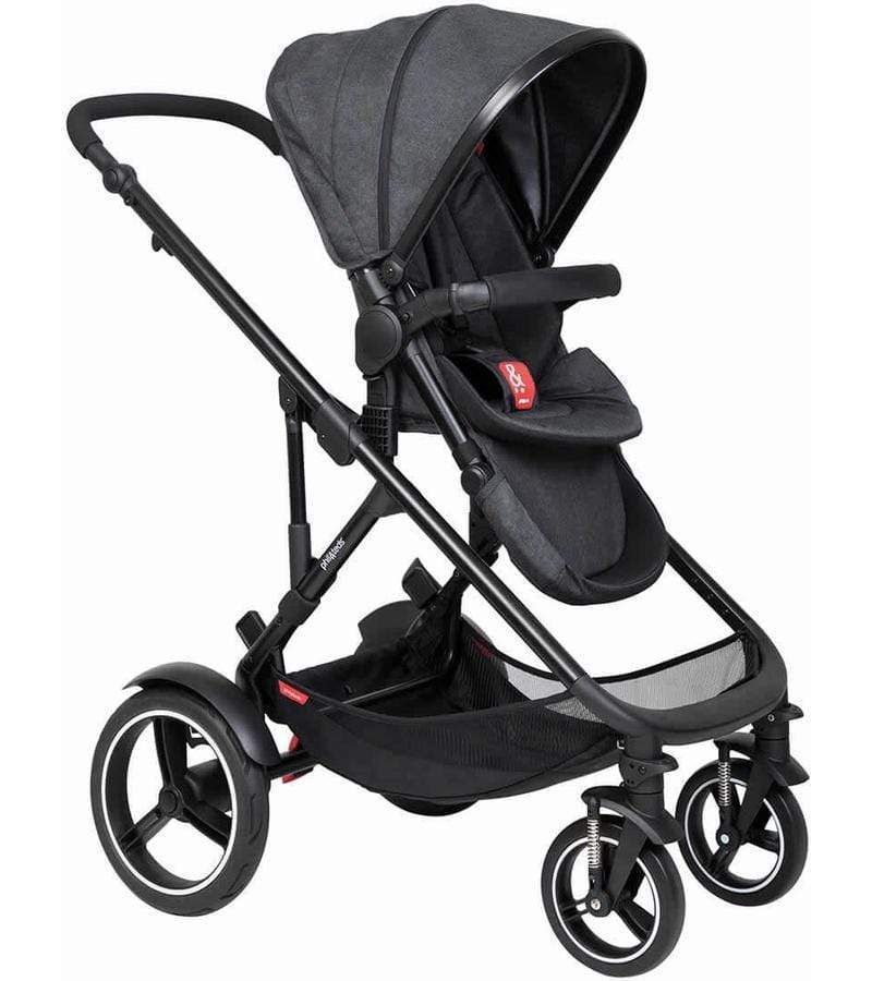Phil&Teds Voyager Lightweight Stroller with Removable Liner - Compact Travel Buggy for Toddlers & Infants | Perfect for City Walks, Air Travel & Everyday Use