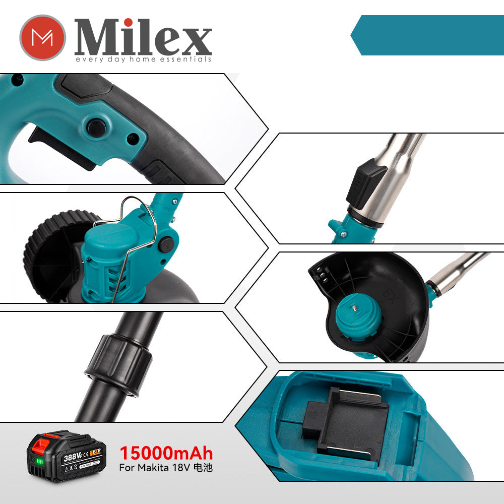 MILEX 5-in-1 Multi-Function Gardening Tool Set - Pruner, Weeder, Cultivator, Transplanter & Soil Loosener for Home Garden, Lawn & Outdoor Planting
