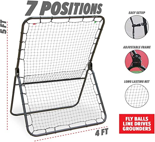 PowerNet German Marquez Adjustable Baseball & Softball Rebounder - 51