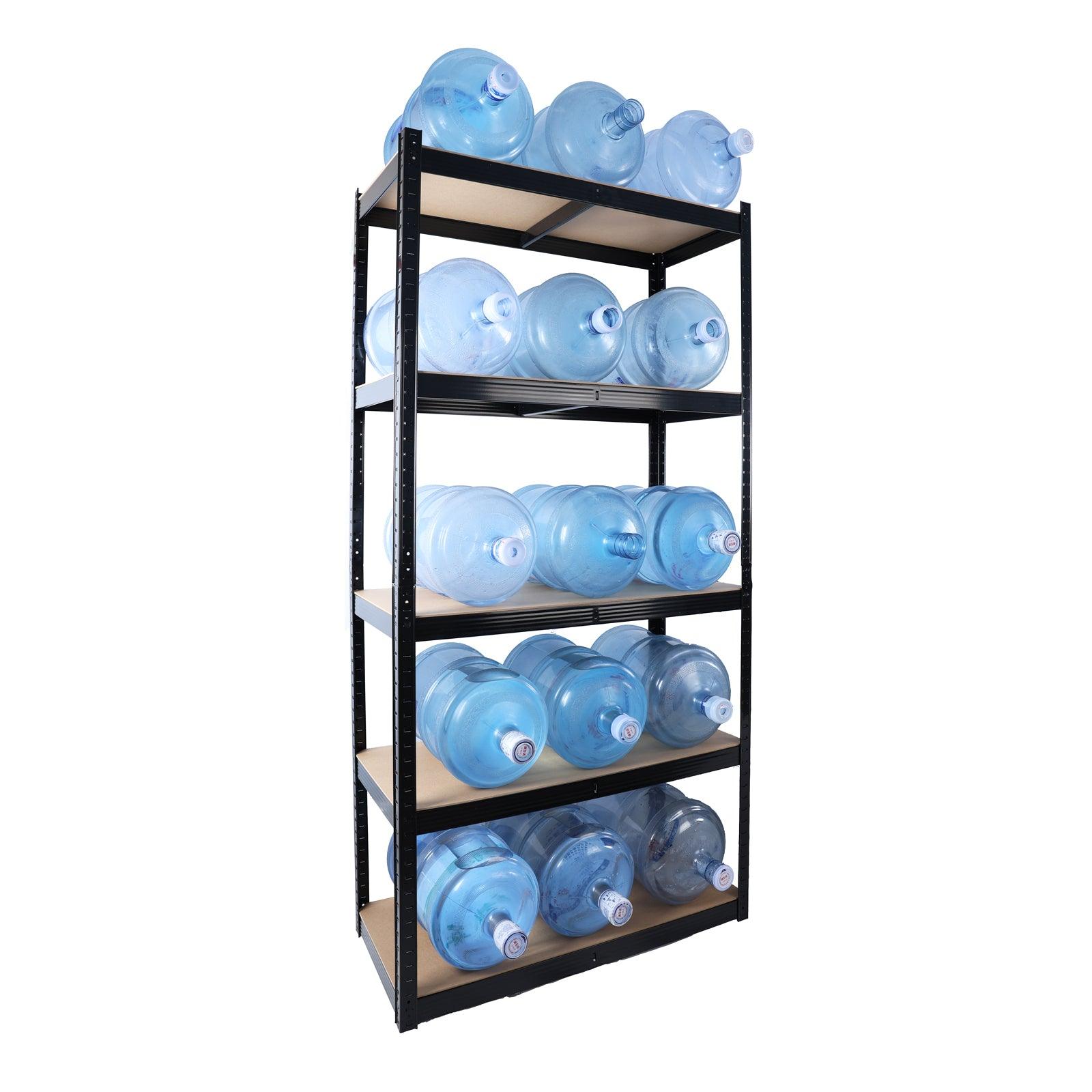 2000LBS Heavy Duty Garage Storage Shelves - Industrial Strength Metal Racking Units for Workshop, Basement & Warehouse Organization