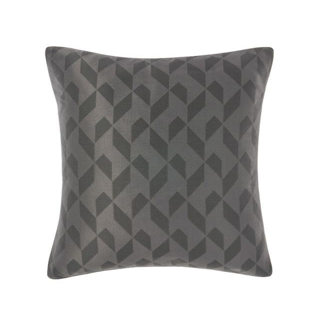 Premium Everett Charcoal European Pillowcase Set - 100% Linen House Luxury Bedding - Perfect for Master Bedroom, Guest Room & Home Decor