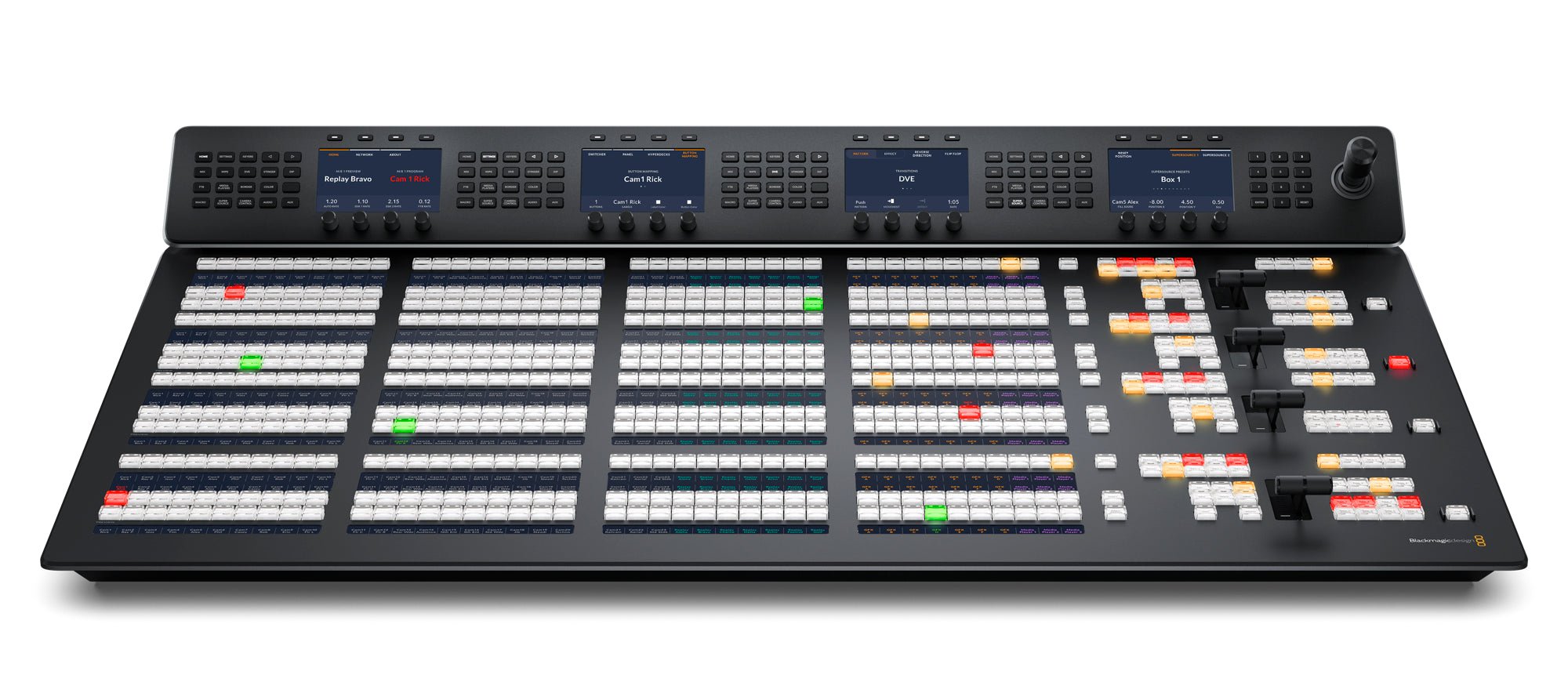 Blackmagic Design ATEM 4 M/E Advanced Panel 40 - Professional Live Production Switcher for Broadcast Studios & Event Streaming