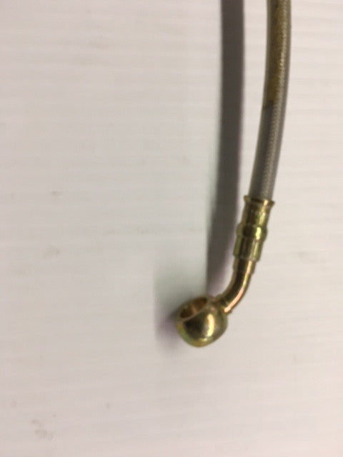 High-Quality Front KF Brake Hose T with Banjo Fittings #3 - Perfect for Motorcycle, ATV, and Off-Road Vehicle Brake System Upgrades