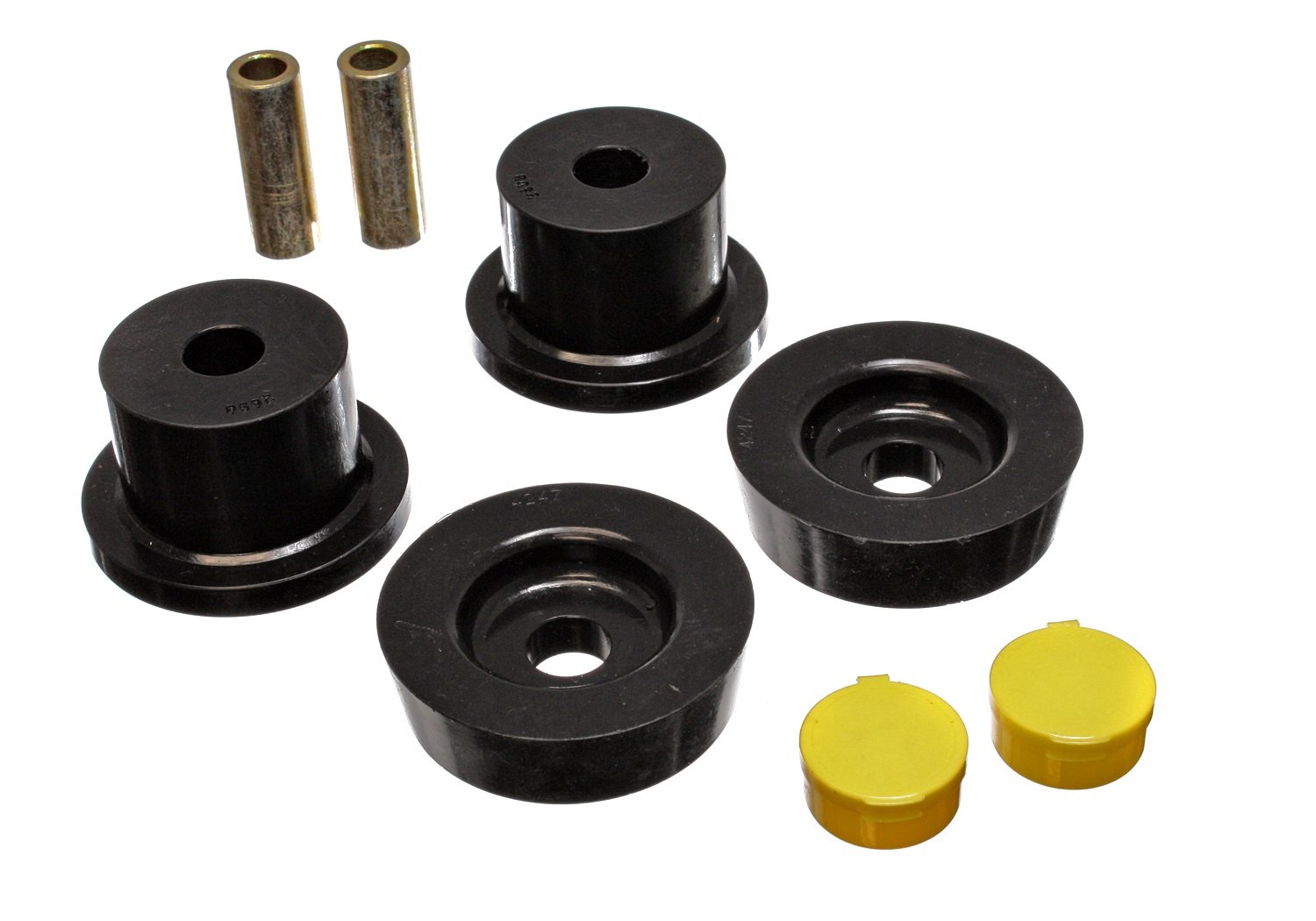 Energy Suspension 11.4101G Rear Differential Bushing Set - High Performance Polyurethane Bushings for Smooth Ride & Enhanced Vehicle Control - Perfect for Off-Roading, Racing & Daily Driving
