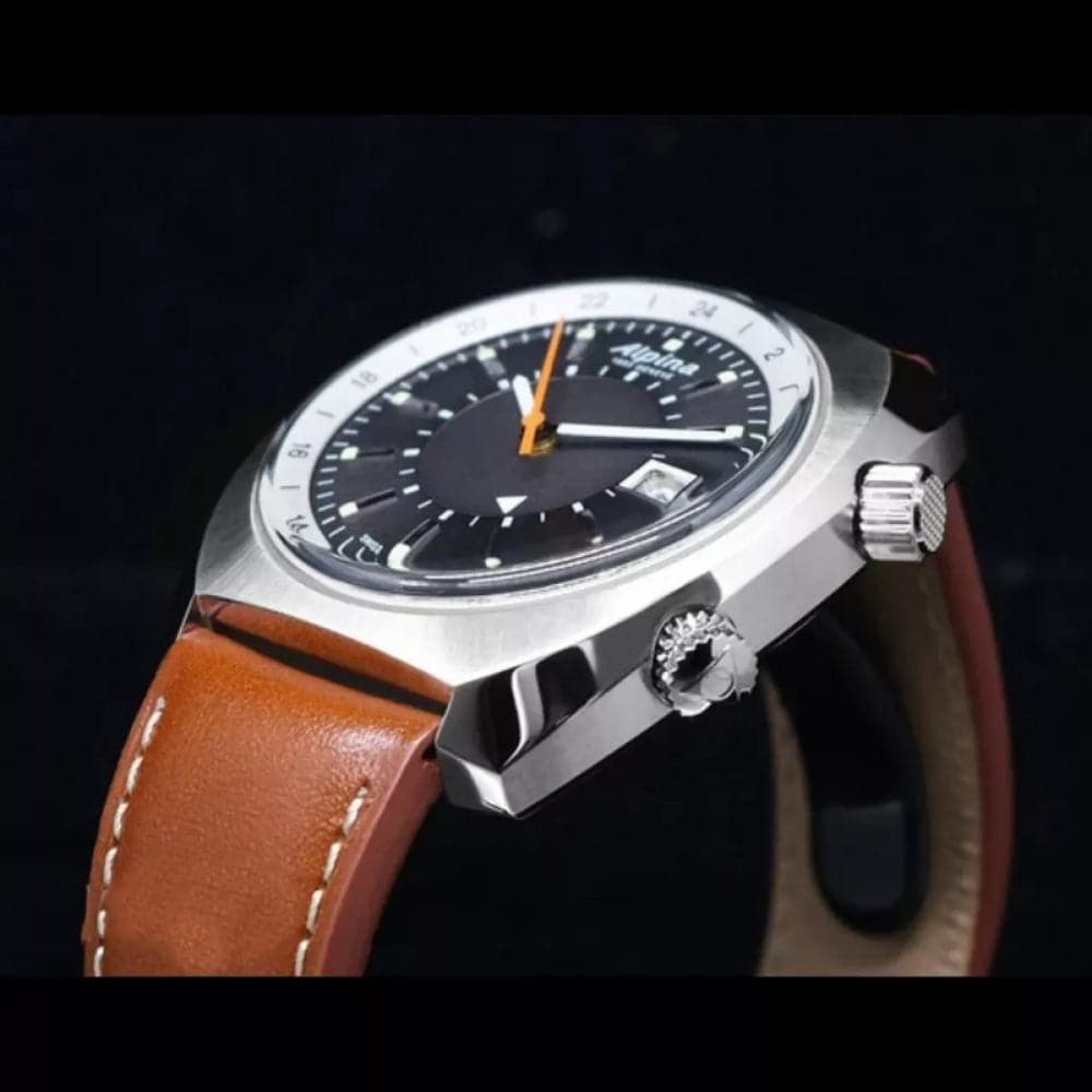ALPINA STARTIMER PILOT Heritage AL 555DGS4H6 Men's Automatic Watch - Luxury Aviation Timepiece for Business & Travel