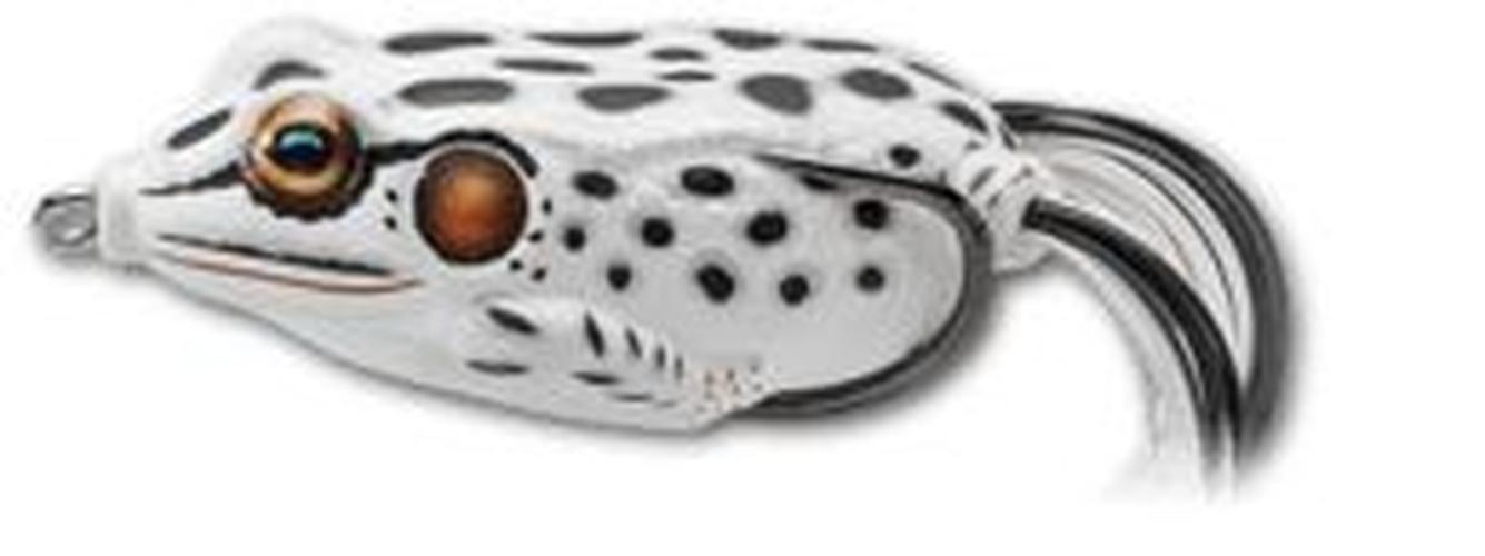 Live Target Hollow Body Frogs - Topwater Bass Fishing Lure for Freshwater & Saltwater - Realistic Frog Bait for Weedless Fishing in Ponds, Lakes, and Rivers