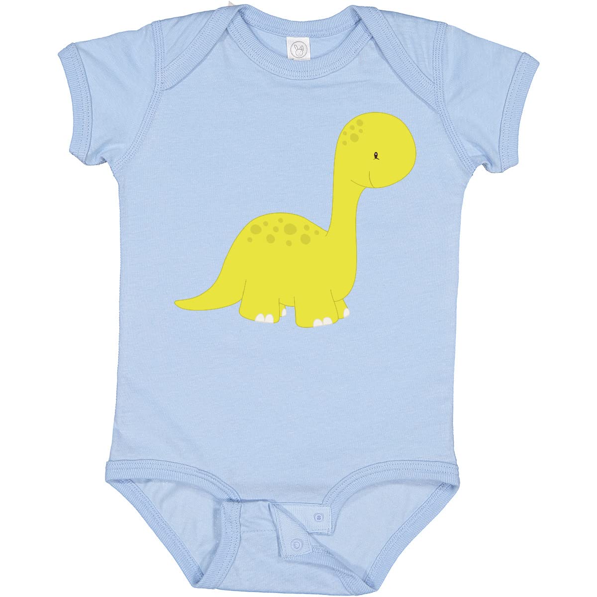 Inktastic Adorable Dinosaur Baby Bodysuit - Cute Brontosaurus Dino Onesie for Infants & Toddlers | Perfect for Playtime, Birthday Gifts & Nursery Outfits
