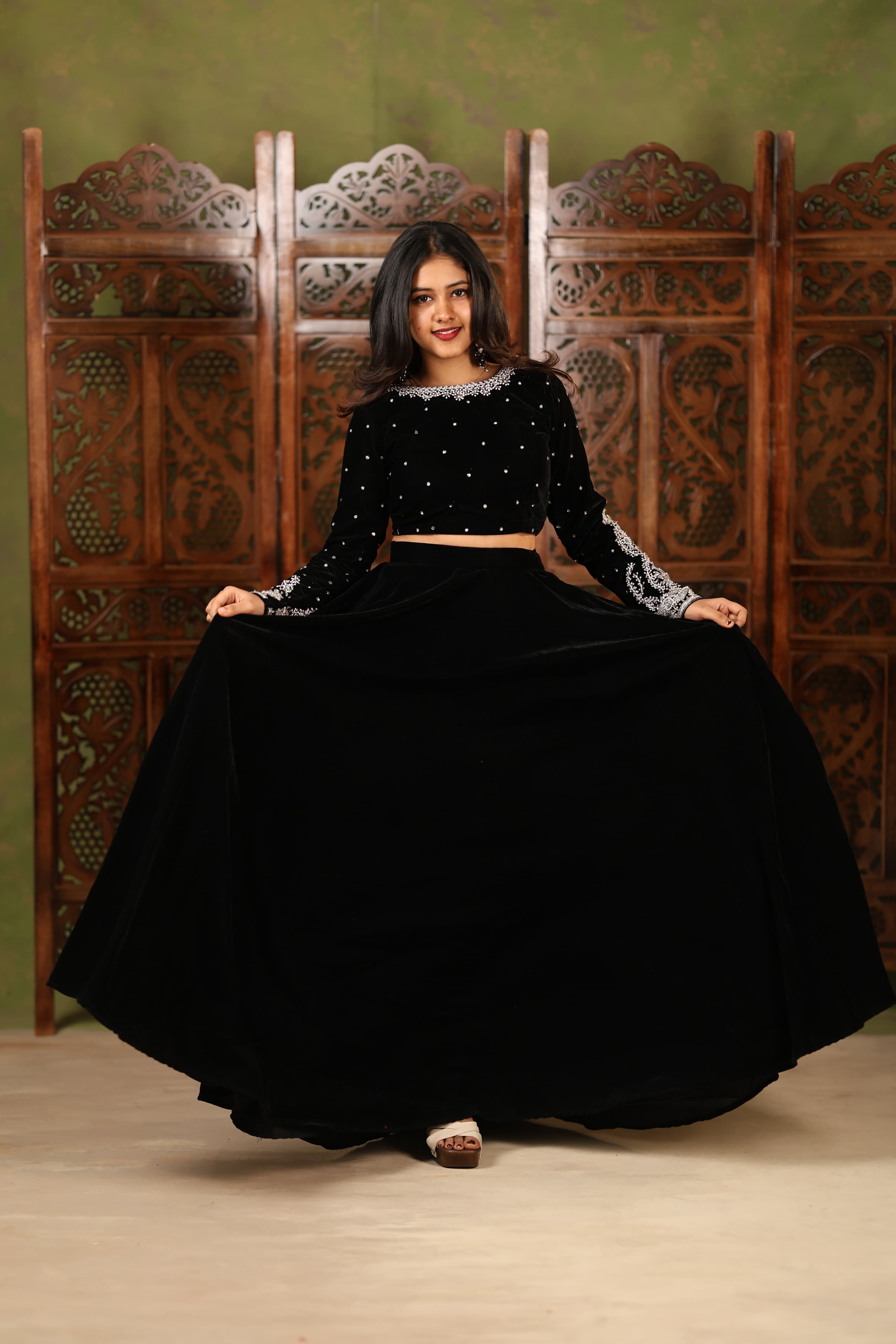 DD759 Vini Premium Designer Crop Top Skirt Set - Women's Fashion 2 Piece Outfit for Party, Date Night & Summer Vacation