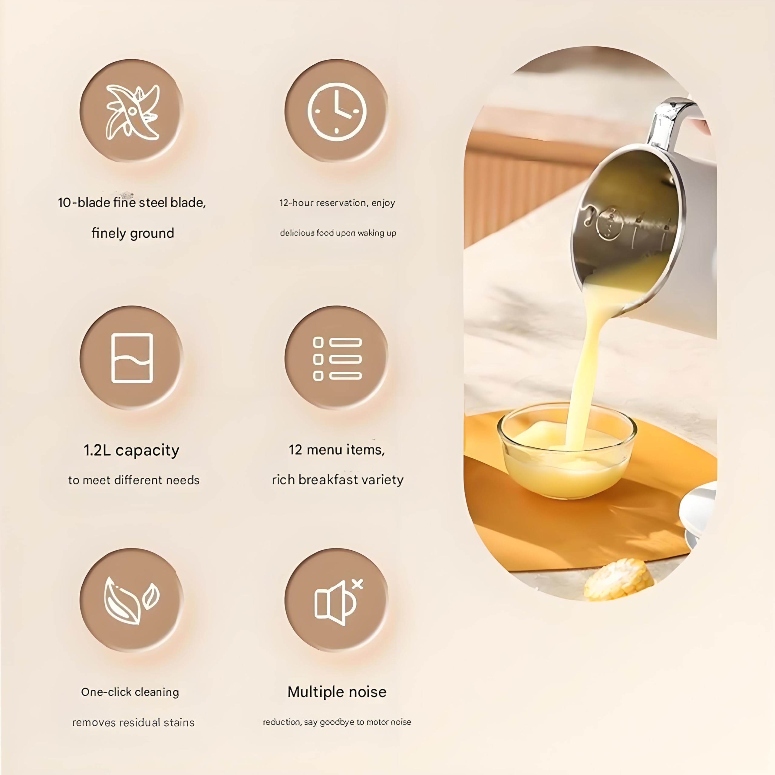 **Mylk Nut Milk Maker Machine - No Straining, Multifunctional Plant Milk Maker for Almond, Soy, Oat Milk - Glass Blender & Wall Breaker - Perfect for Homemade Vegan Milk, Smoothies & Healthy Drinks**