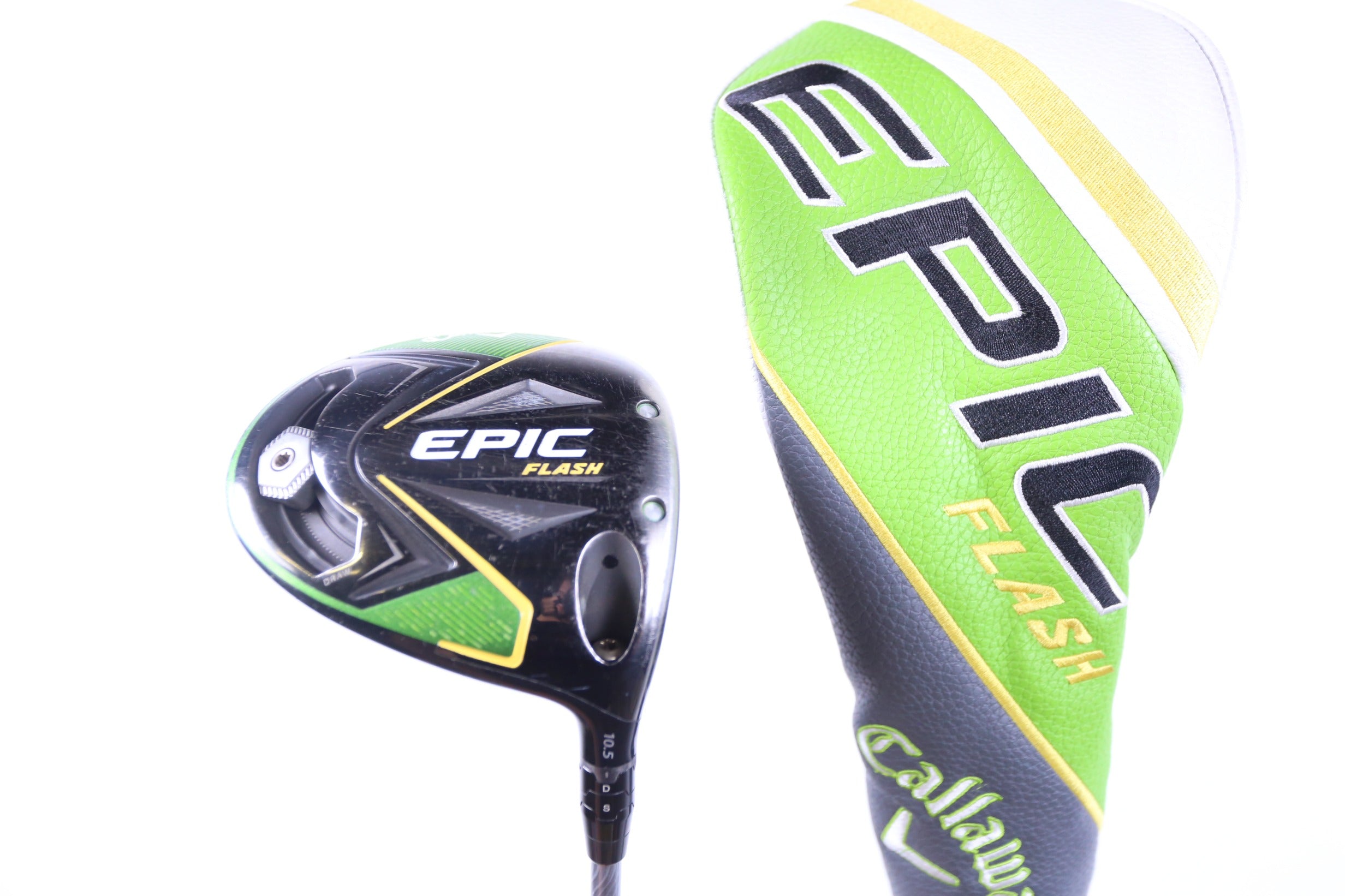 Used Callaway Epic Flash Driver 10.5° Stiff Flex Project X EvenFlow Right Hand Golf Club - Perfect for Improving Distance & Accuracy on the Course