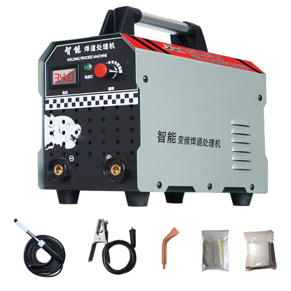 220V Stainless Steel Weld Bead Processor - Argon Arc/TIG/MIG Welder & Electrolytic Polishing Machine for Metal Fabrication | Professional Weld Cleaning Solution for Automotive, Construction & DIY Projects