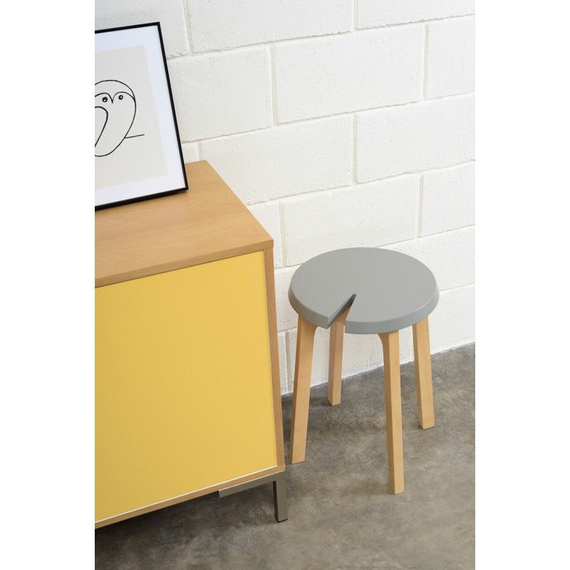 CHEVIS Adjustable Bar Stool with Backrest - Grey Kitchen Island Stool for Home, Restaurant & Cafe Use