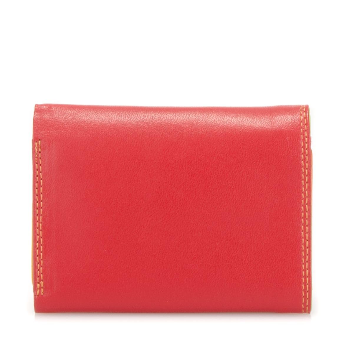 Mywalit Mini Tri-Fold Leather Wallet for Men & Women - 3 Card Slots, Note Section & Coin Pocket - Stylish & Compact Jamaica Design - Perfect for Everyday Use, Travel & Gifts