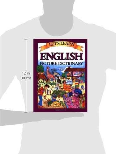 Let's Learn English Picture Dictionary - Illustrated Vocabulary Book for Kids & Beginners | Perfect for ESL, Homeschooling & Language Learning