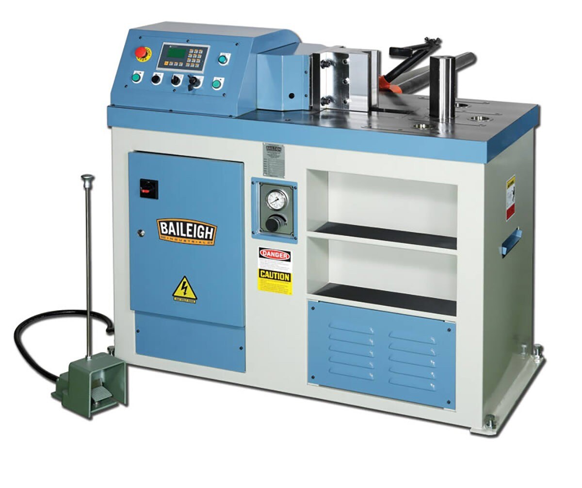 Baileigh Industrial BA9 1004703 HPB 45NC 45-Ton CNC Horizontal Press Brake for Metal Fabrication - Perfect for Sheet Metal Bending in Manufacturing & Workshops