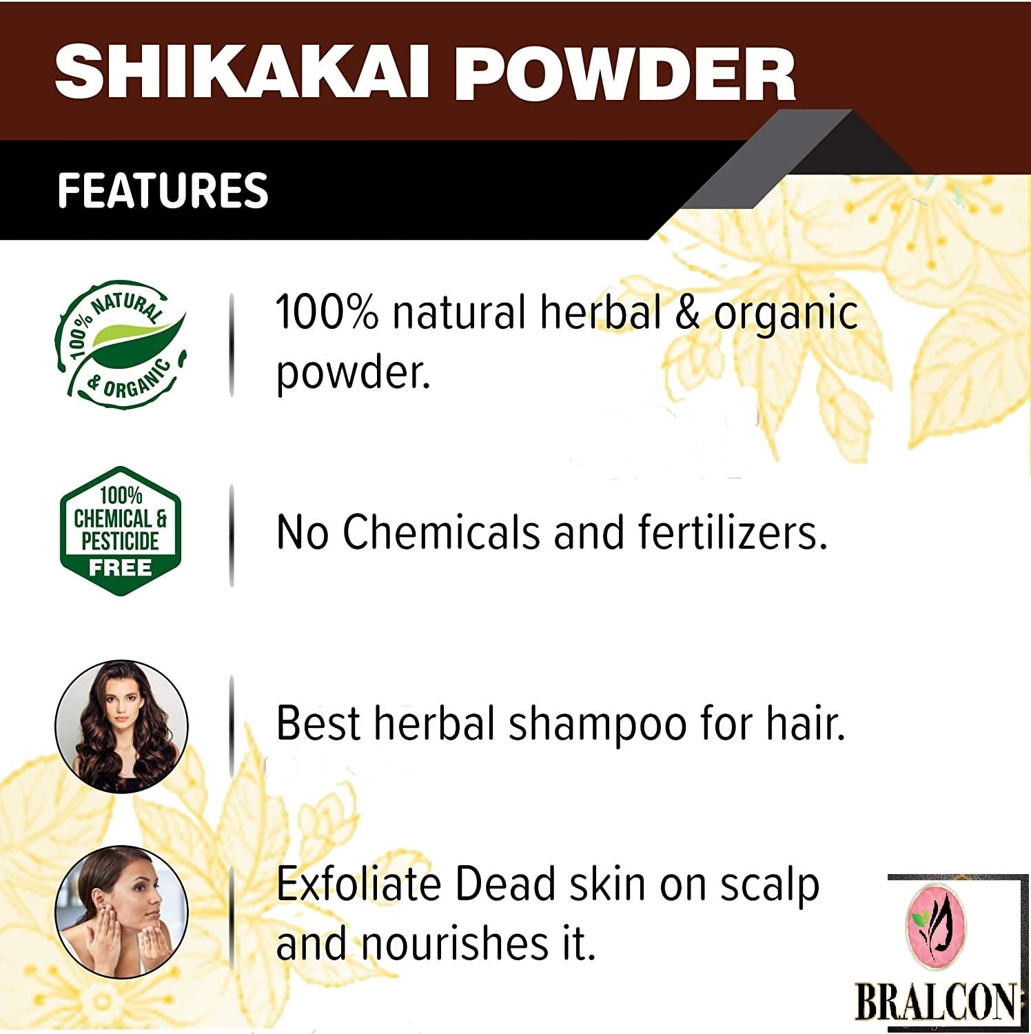 Organic Amla, Reetha, Shikakai, Bhringraj Powder Combo - 400g (4x100g) | Natural Hair Growth Treatment, Ayurvedic Hair Conditioner & Cleanser | Promotes Stronger, Healthier Hair for Daily Hair Care Routine