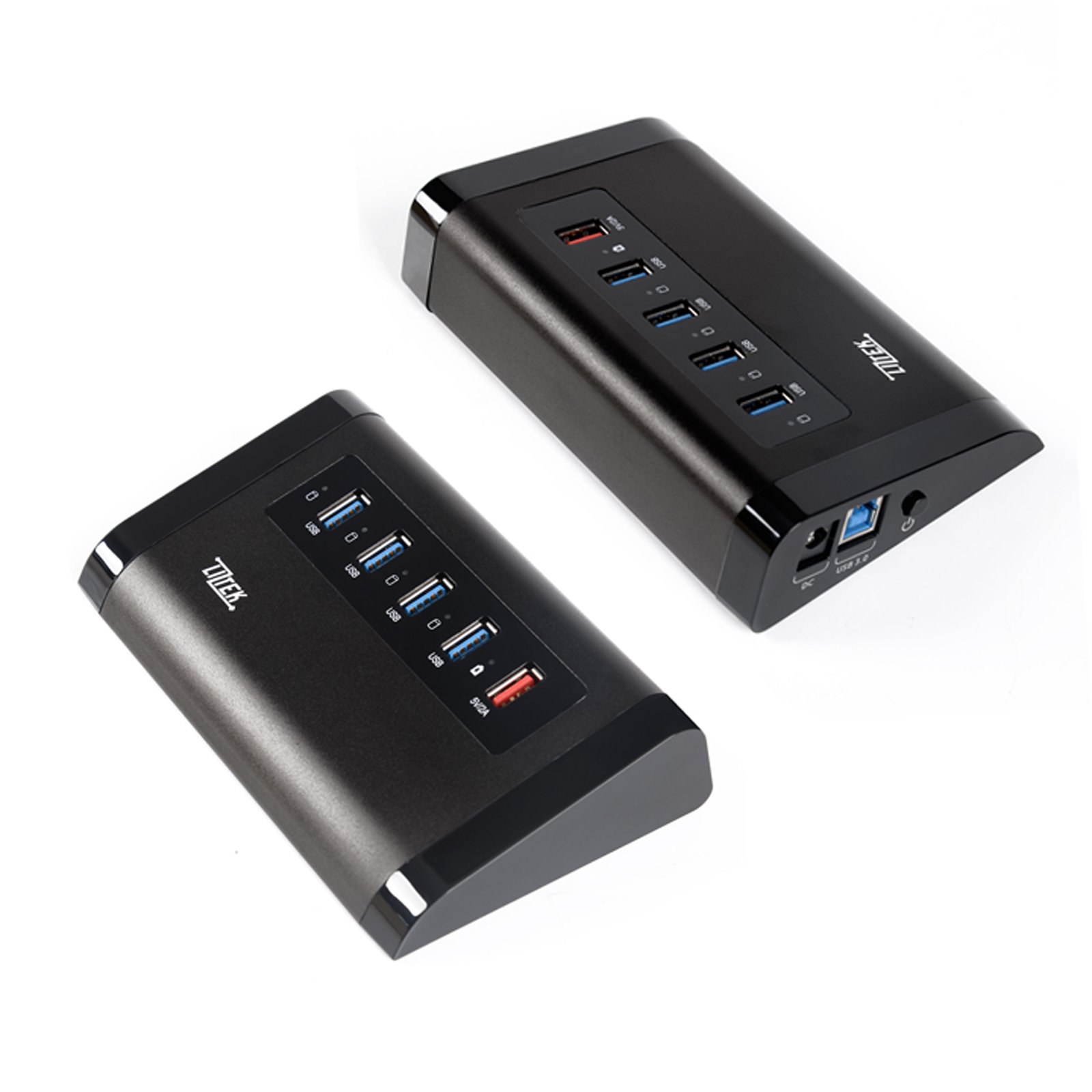 4-Port USB 3.0 Hub with 5Gbps High-Speed Data Transfer - Expand Your Laptop/PC Connectivity for Home Office, Gaming & Multimedia