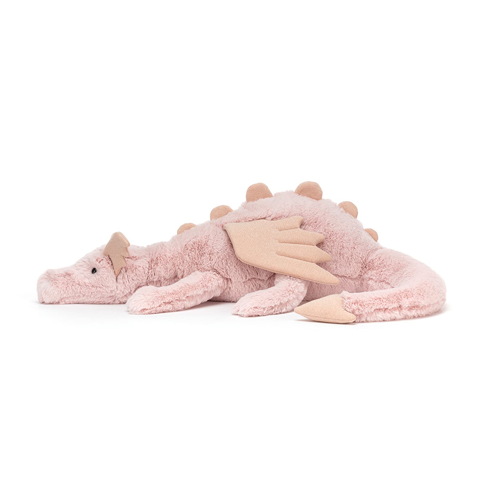 Jellycat Rose Dragon Plush Toy - 20.5 Inch Large Stuffed Animal for Kids, Soft Mythical Creature Gift for Boys & Girls - Perfect for Cuddling, Nursery Decor, and Fantasy Playtime