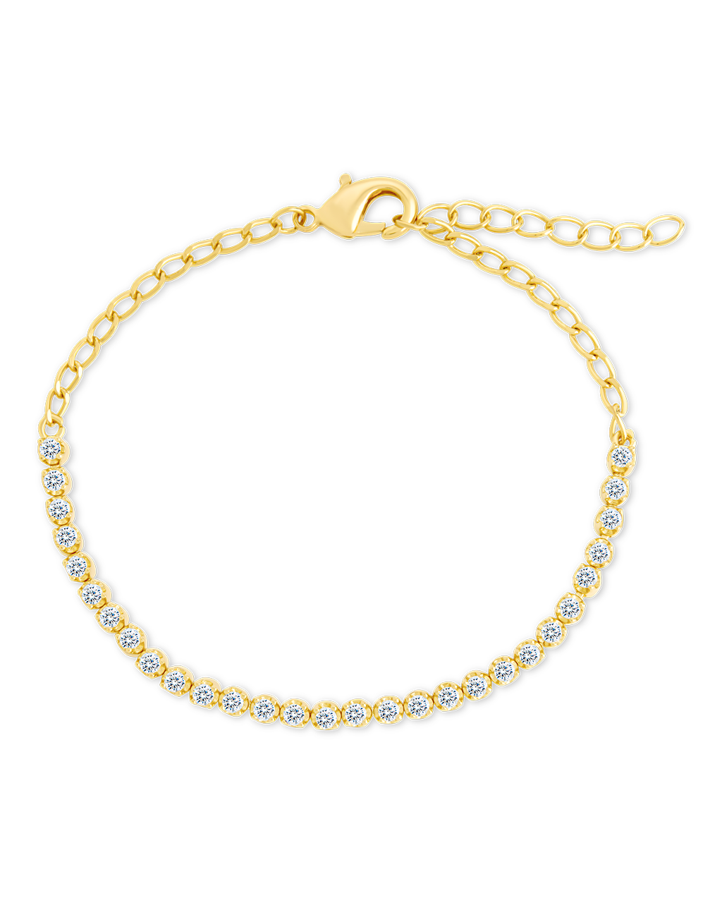 Lavinia Brilliant Cut Cubic Zirconia CZ Bracelet for Women - Elegant Fashion Jewelry Gift for Wedding, Party & Special Occasions