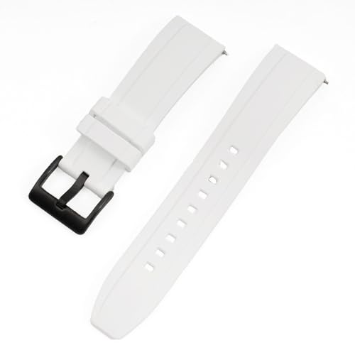 White w/ Black Buckle