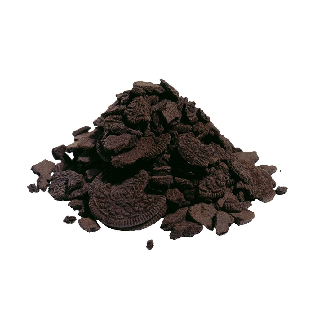 Crunchy Oreo Cookie Crumble Toppings for Desserts - Perfect for Ice Cream, Cakes, Milkshakes & Baking