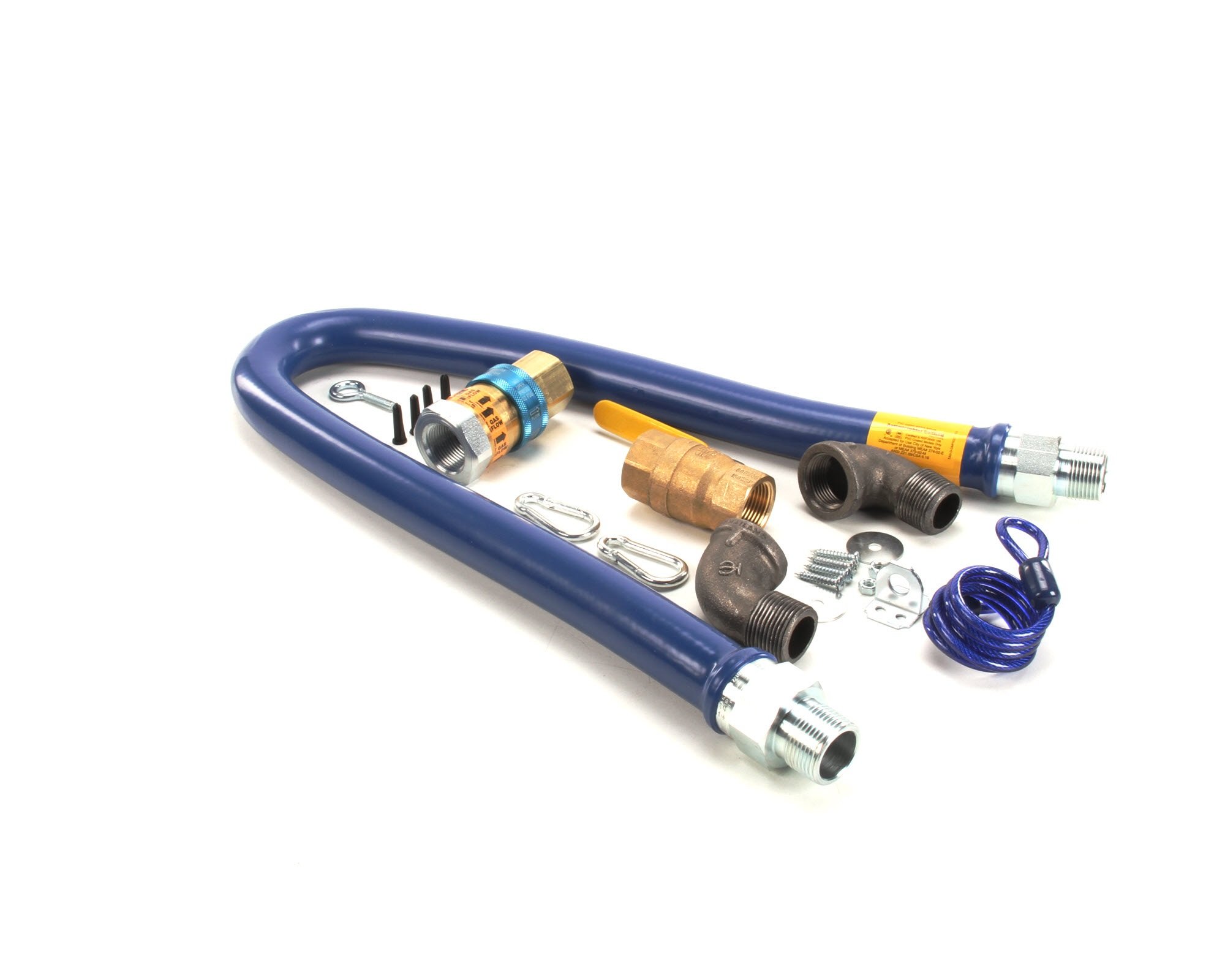 Dormont 16100KIT48 48-Piece 1-Inch Diameter Commercial Safety System Kit for Gas Appliances - Perfect for Restaurant, Hotel & Industrial Kitchen Installations