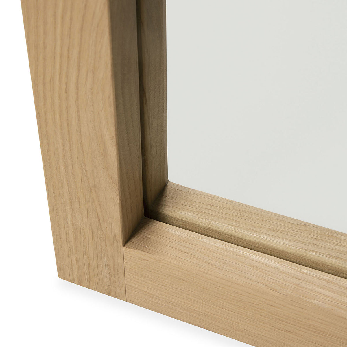 Full Length Floor Mirror with Light Frame - Modern Standing Mirror for Bedroom, Living Room & Dressing Room - Perfect for Home Decor & Selfie Background