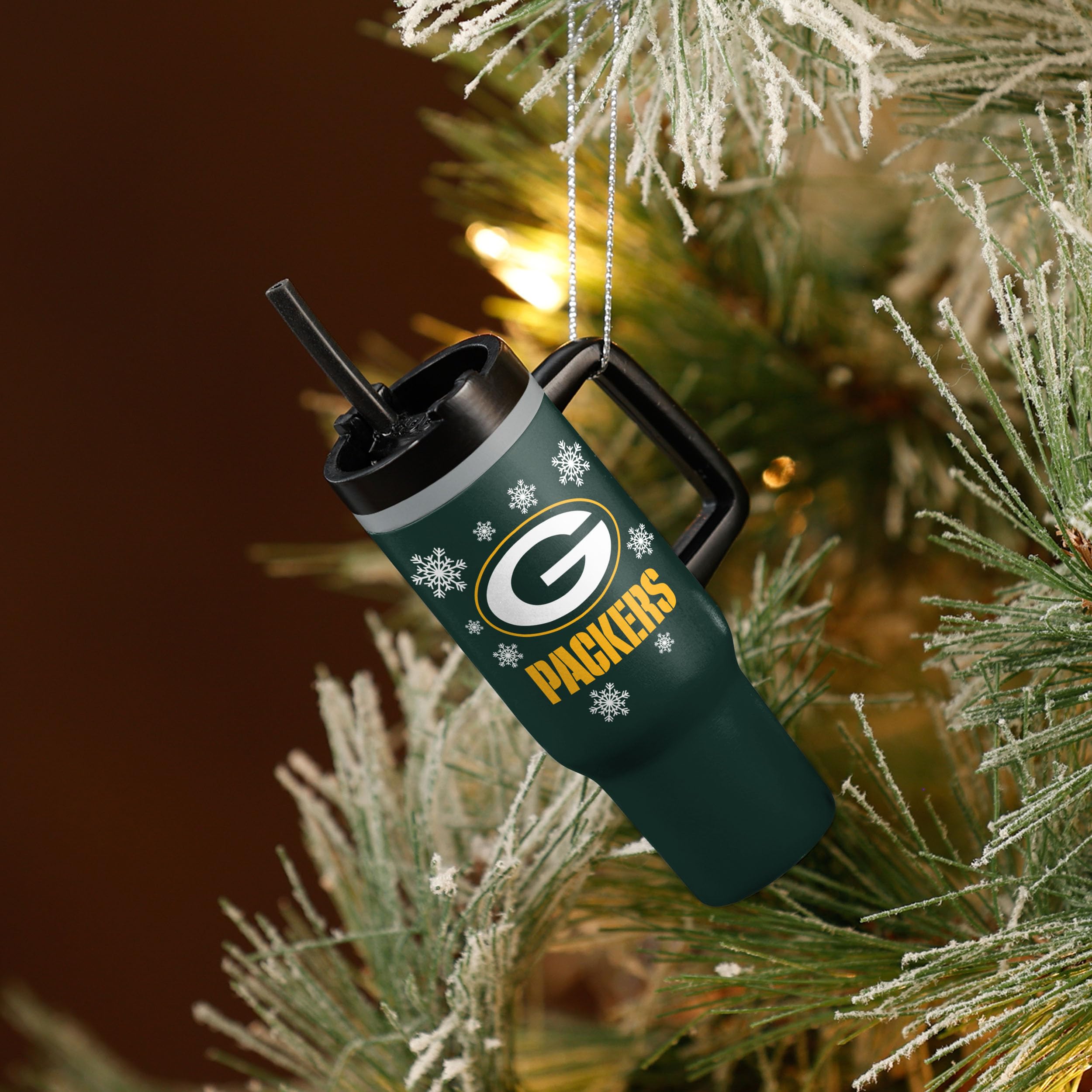FOCO Green Bay Packers NFL Stainless Steel Tumbler with Lid - 20oz Insulated Travel Mug for Hot & Cold Drinks - Perfect for Game Day, Office, and Outdoor Adventures