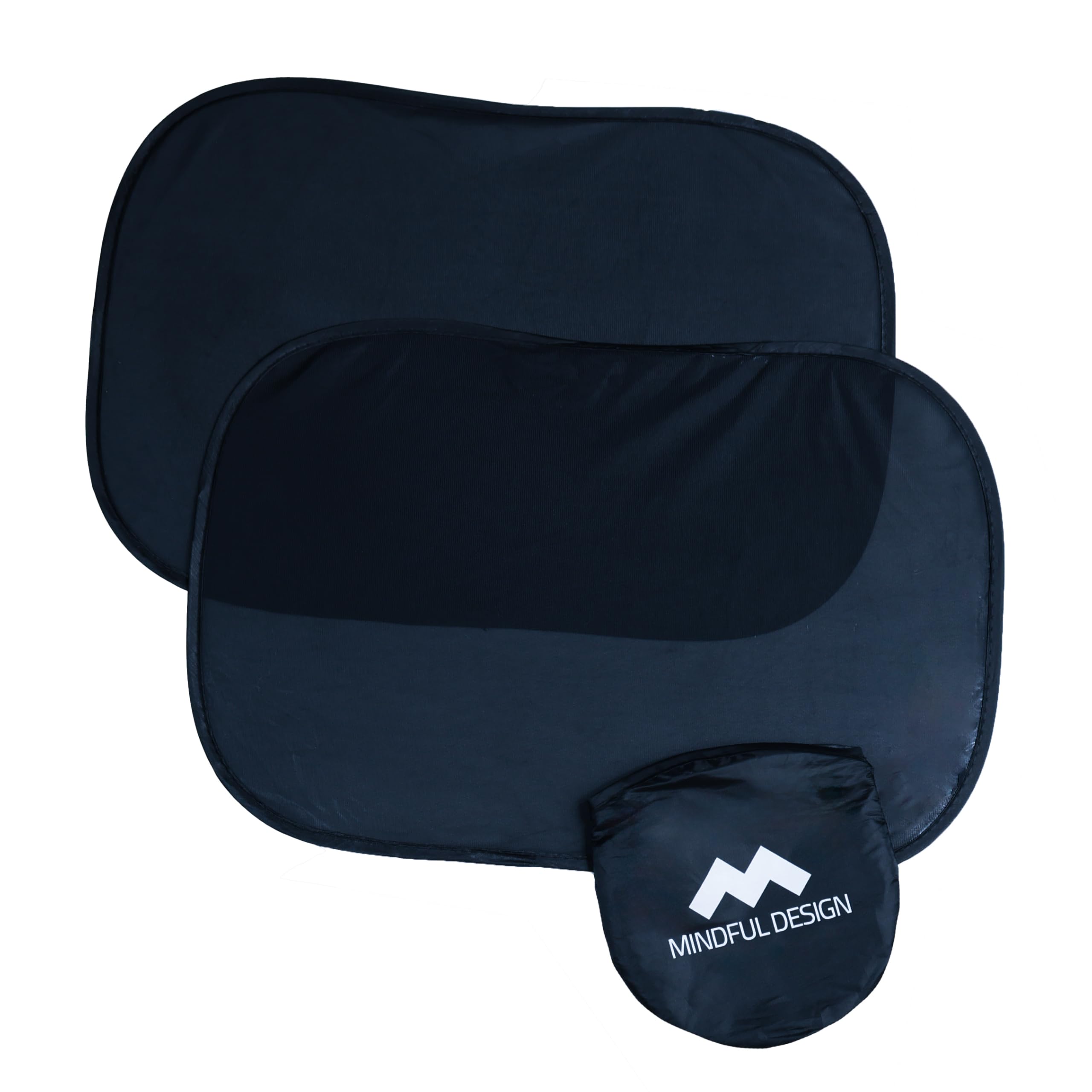 Mindful Design - 2 Pack Baby Car Window Shades (21