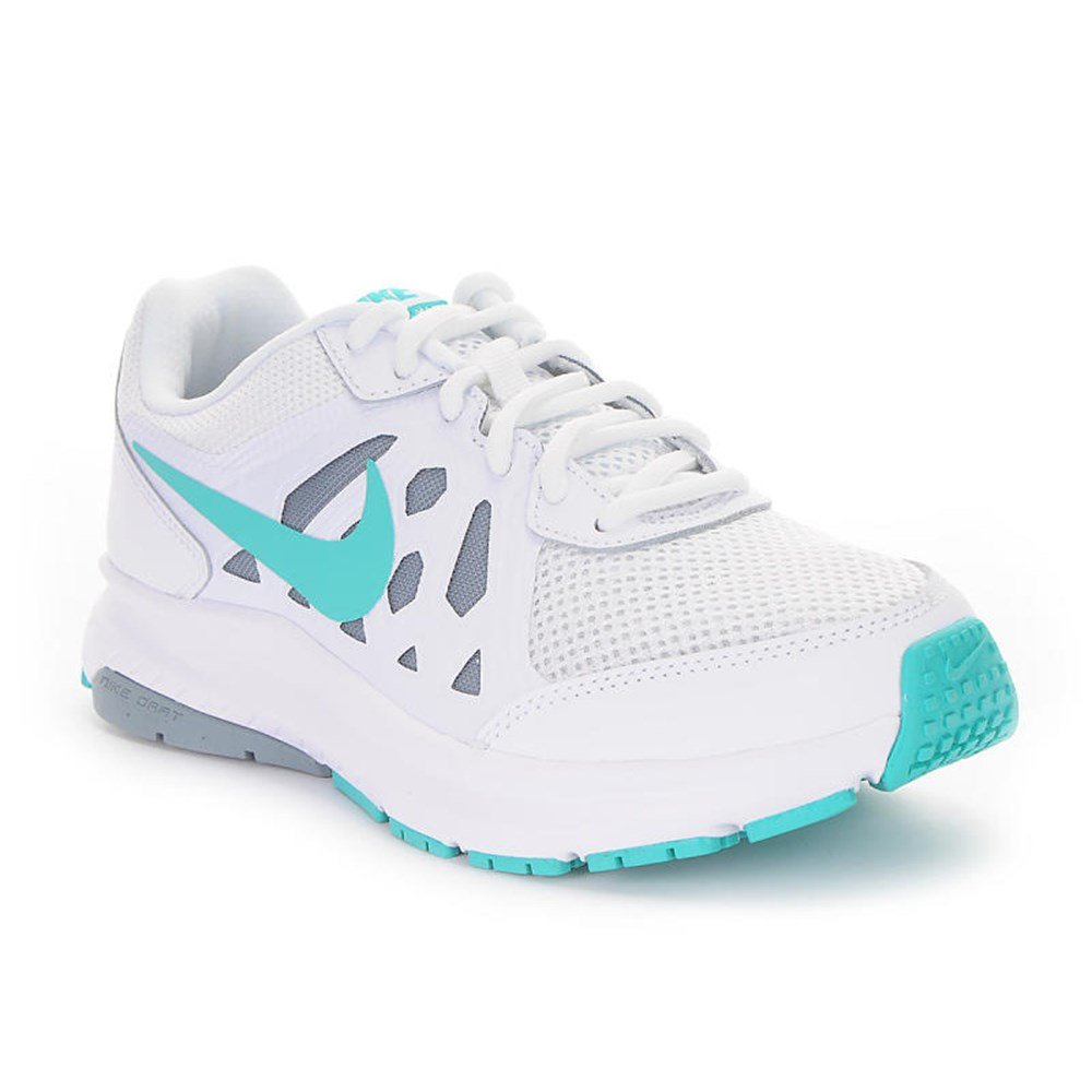 Nike Women's Dart 11 Running Shoes - White/Lite Retro - Size 8.5 | Lightweight Cushioned Sneakers for Jogging, Gym Workouts & Everyday Comfort